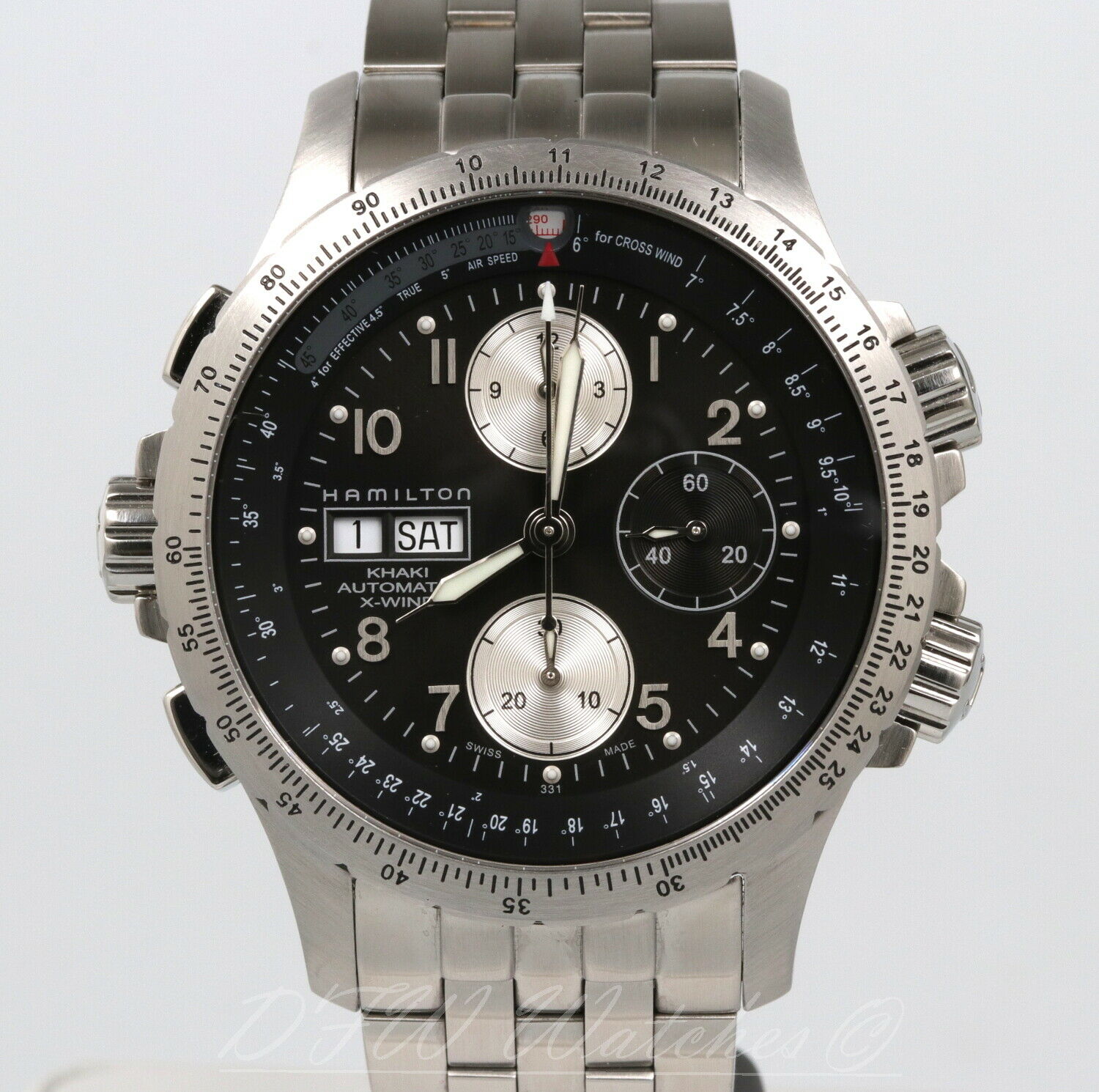 Hamilton Khaki Aviation X-Wind Automatic H776160 H77616133 MINT