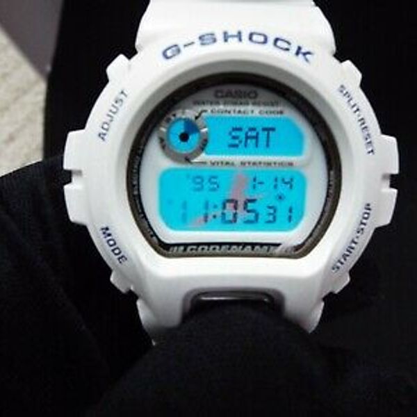 Vintage CASIO Digital Watch G-SHOCK DW-6697 200M 1441 WITCH LOGO ...