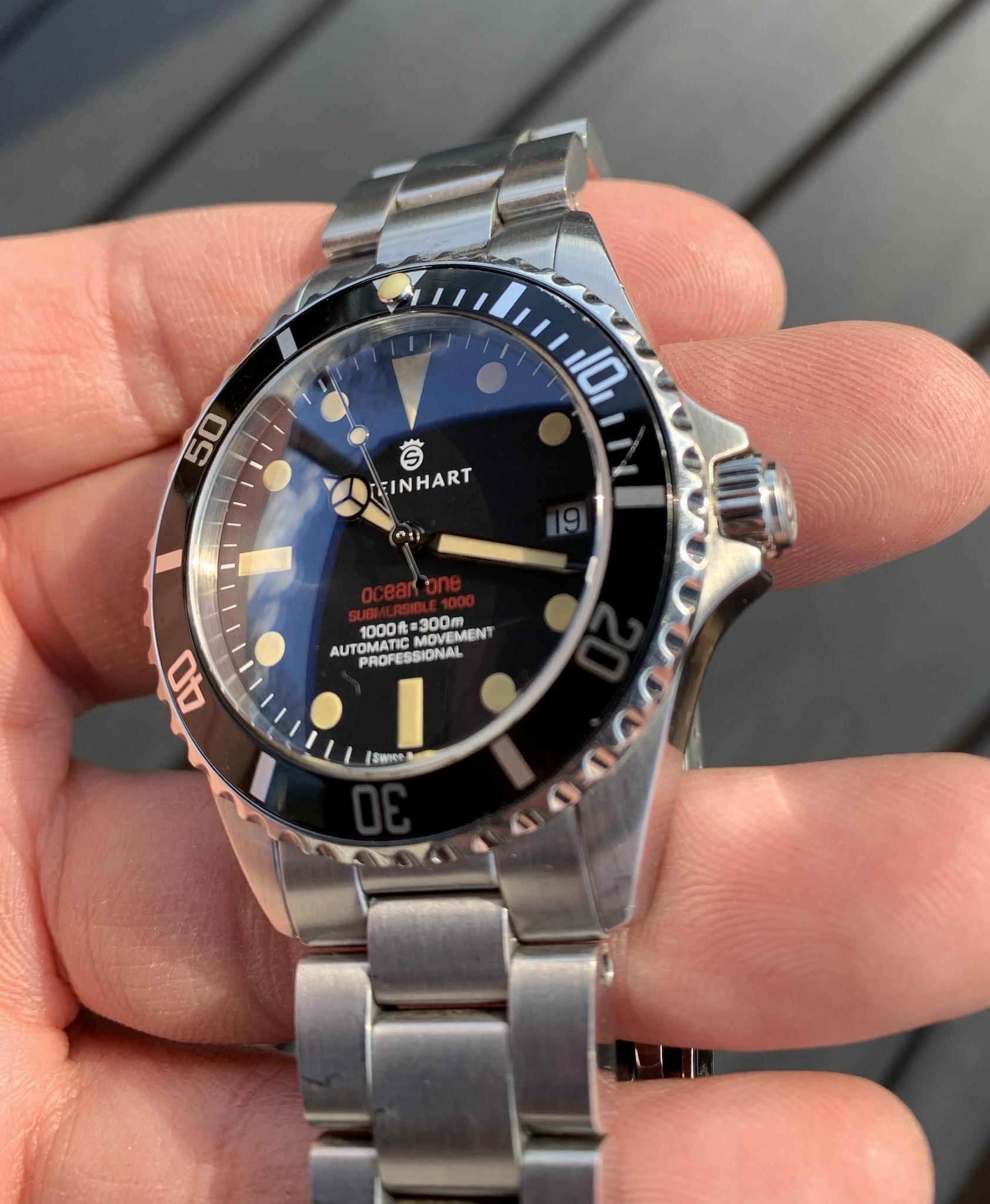 Steinhart ocean one hot sale vintage red mk3