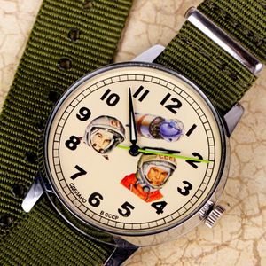 Vintage wristwatch sale RAKETA Yuri Gagarin