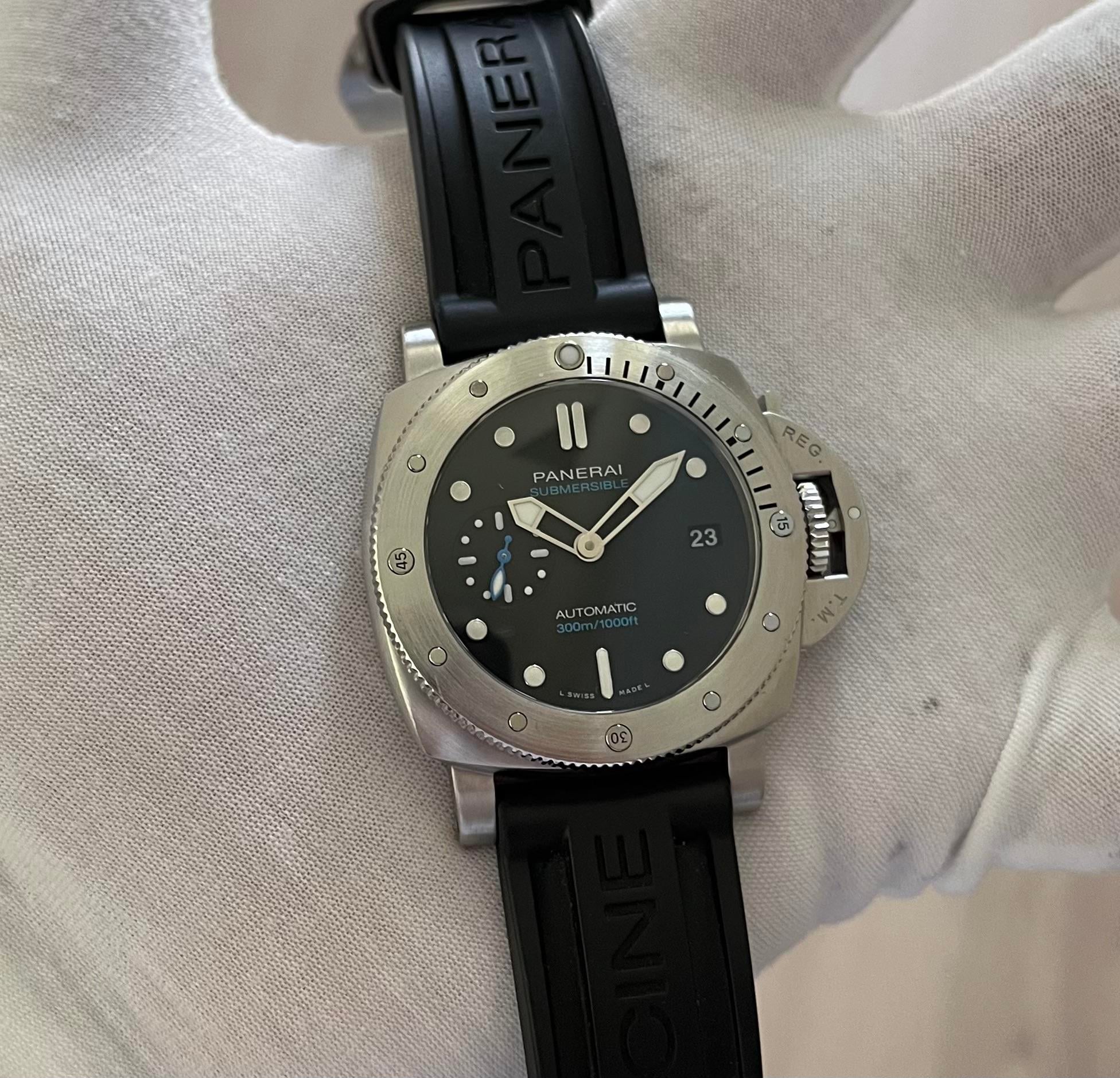 wts] Panerai PAM0973 PAM00973 Submersible 42mm PAM973 PAM 0973 973