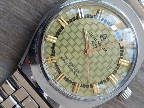 Henri sandoz & fils 17 jewels shockproof discount price