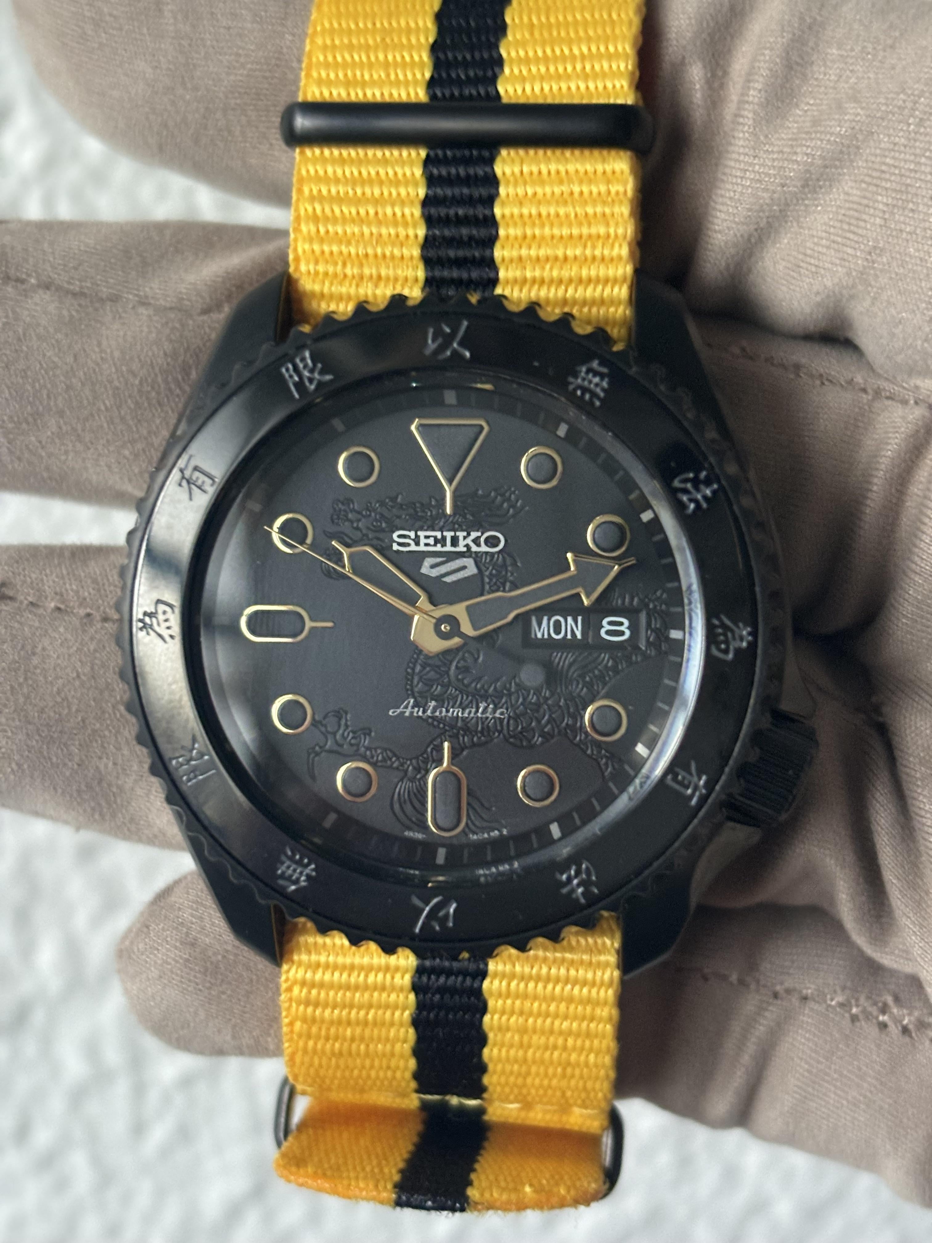 [WTS] Seiko 5 Sports SRPK39 - Bruce Lee Limited Edition | WatchCharts ...