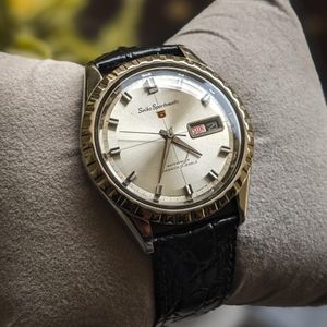 時計 SEIKO 5DX 25 JEWELS 6106-8140 AUTOMATIC Yahoo!オークション - SEIKO セイコー5 DX 6106-8140 25石 自動