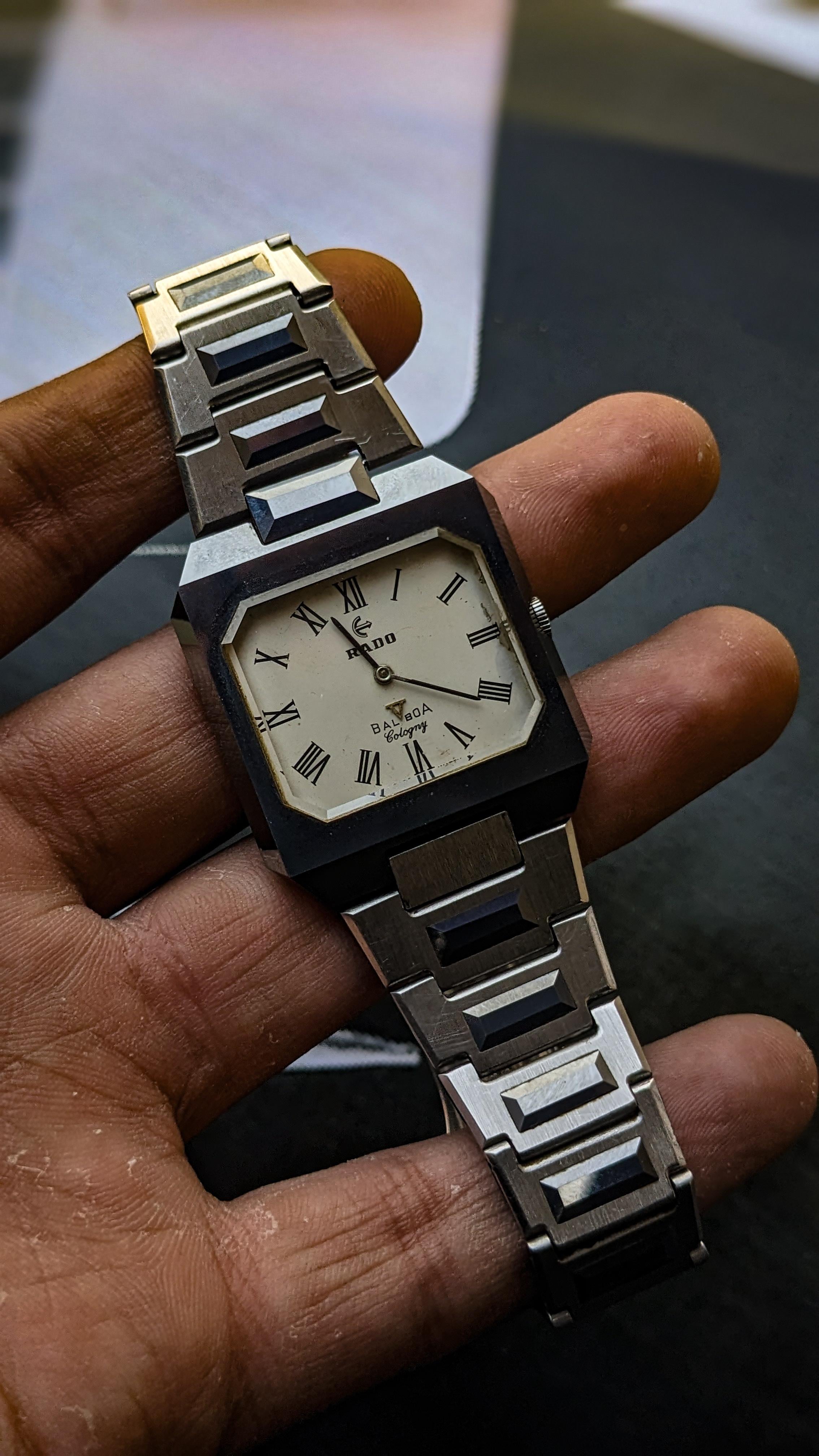 WTS] Vintage Rado Balboa Cologny Tungsten Carbide Case and
