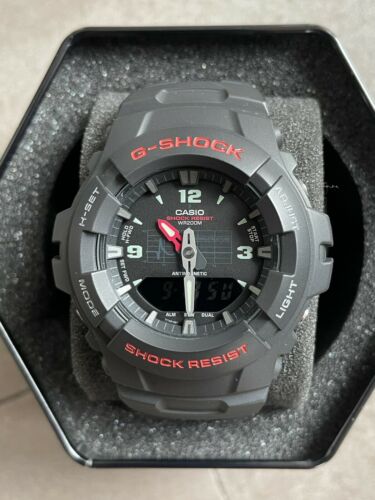 Casio G Shock G 100 Module 5158 Diver Military 200m Mens Analog Digital Watch WatchCharts