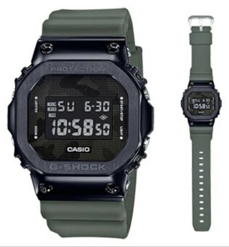 casio army green watch