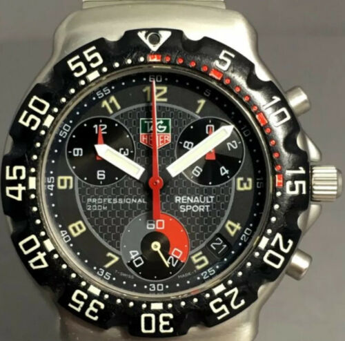 Tag Heuer F1 Renault Sport Limited Edn Chronograph Watch CA1211 1