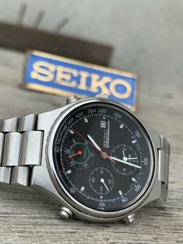 Rare 1988 Vintage JDM Seiko SBBR003 7T42-6A10 “Speedmaster