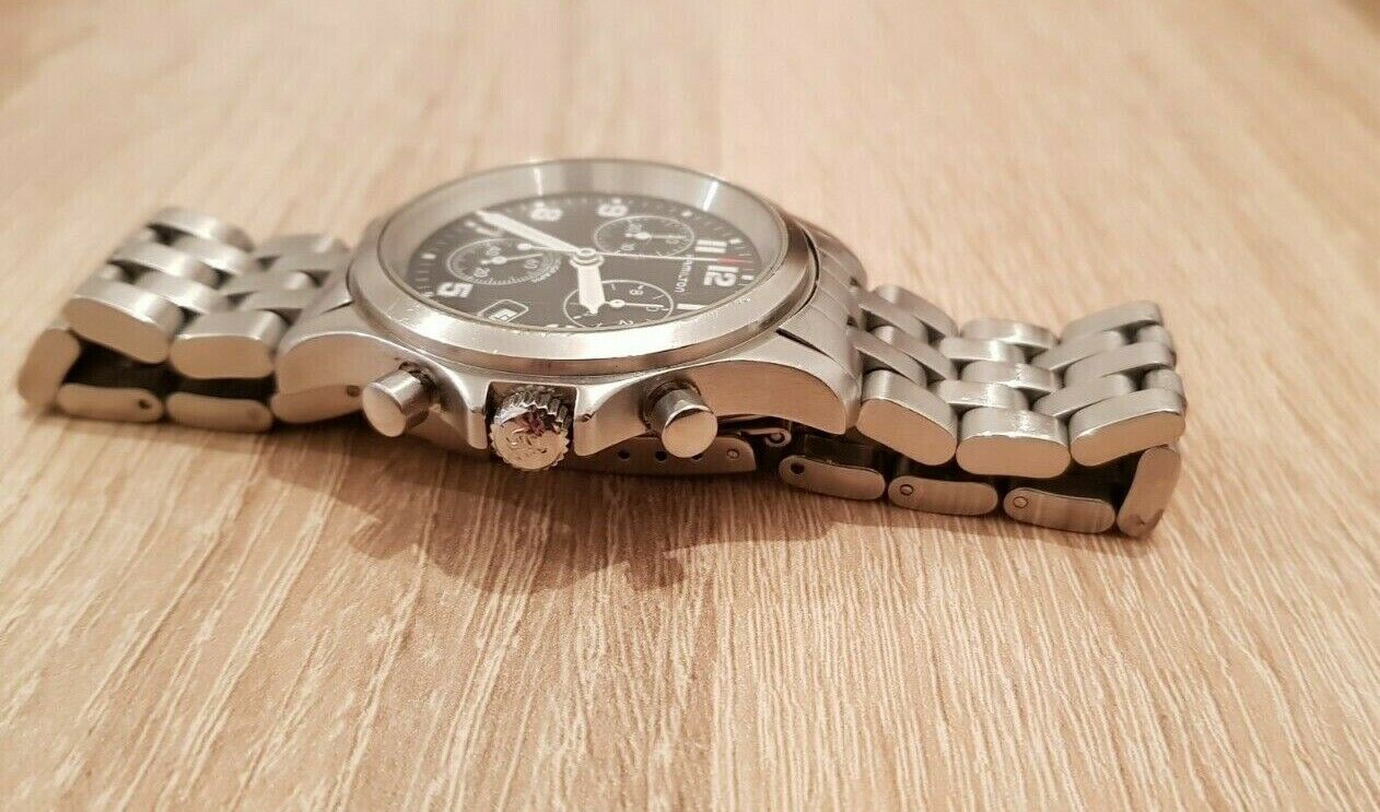 HAMILTON CHRONOGRAPH 3832 MENS QUARTZ watch working | WatchCharts 