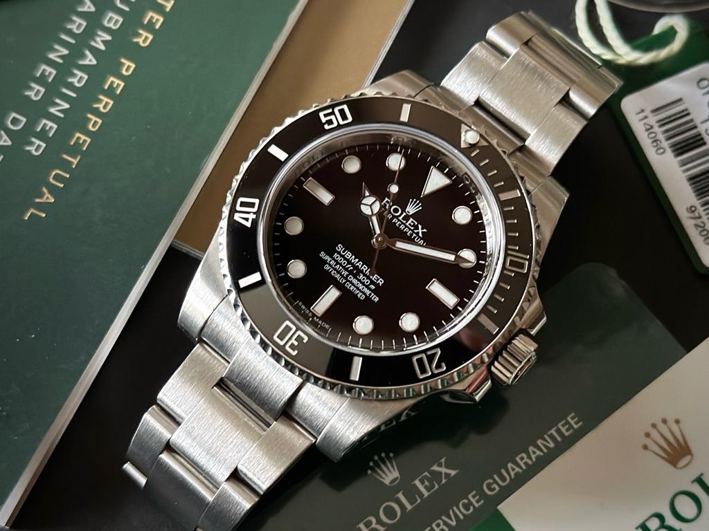 Rolex Submariner 40mm 114060 Full Set Serviced WatchCharts