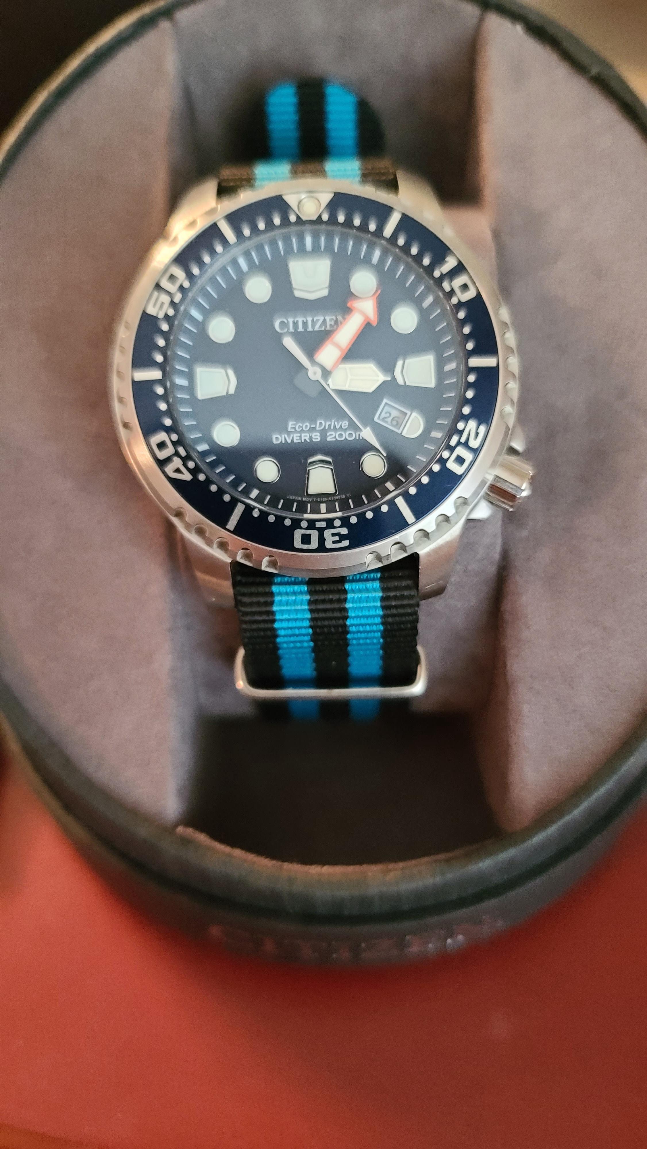 WTS Citizen ProMaster Dive Watch BNO151 09L WatchCharts Marketplace