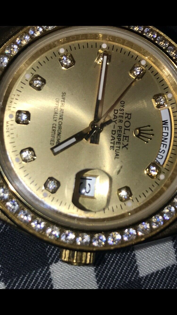 Rolex 72200 Perpetual Day-Date 18K Automatic Men's Watch | WatchCharts