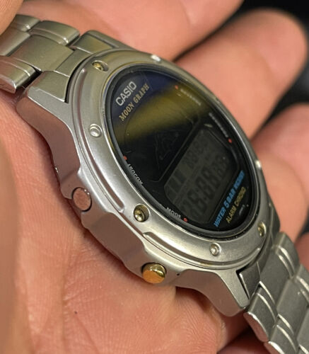 CASIO GMW-61 MOON GRAPH デジタル 腕時計腕周りは155190mm