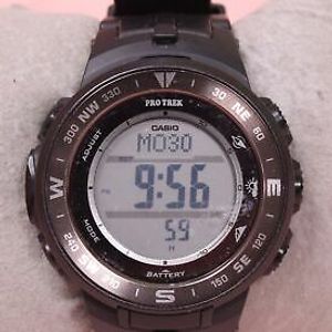 Gents Casio Pro Trek Prg 330 Tough Solar Digital Led Wristwatch C10 Watchcharts