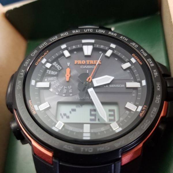 casio pro trek 6100y