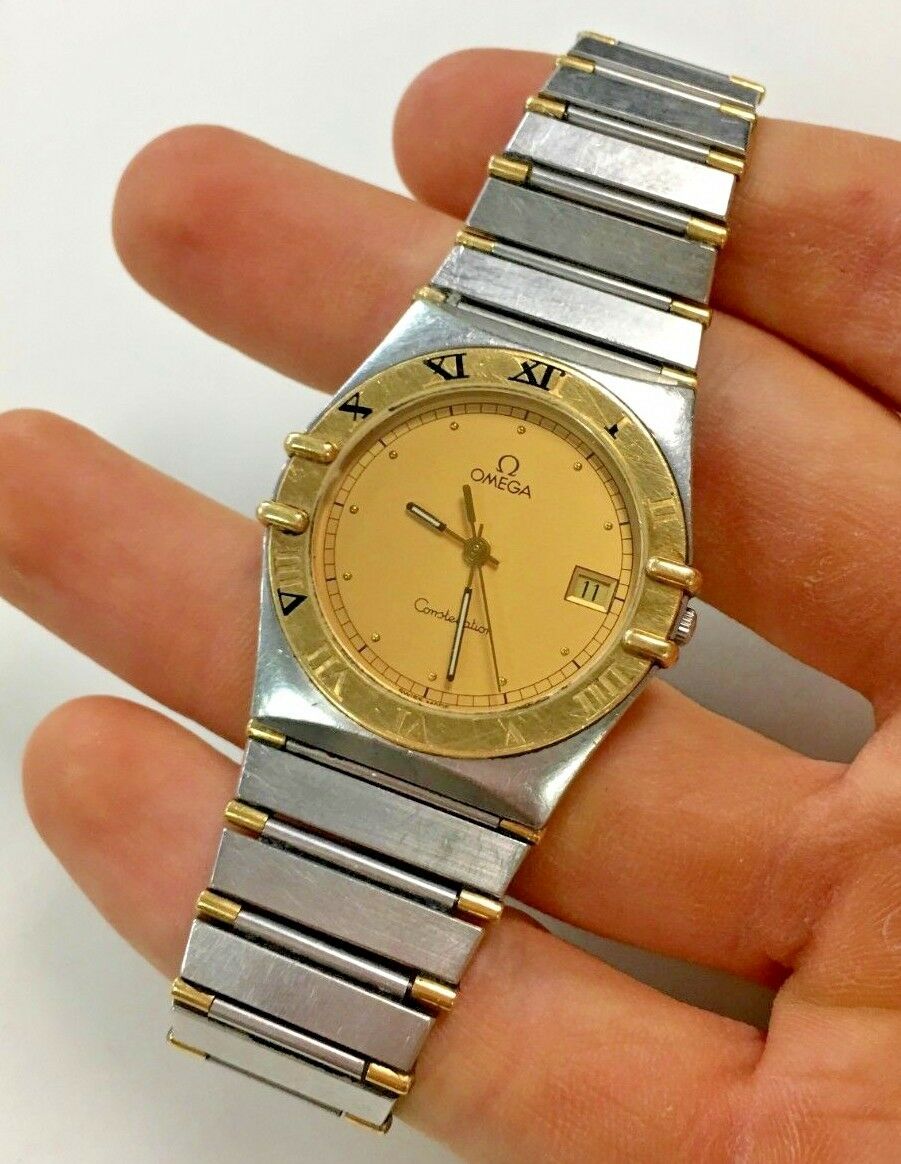 OMEGA Constellation 1448/431.6 Two Toned S.Steel and 18k