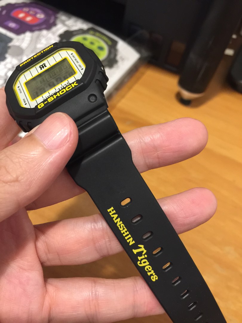 Authentic GSHOCK - DW5600 Hanshin Tigers (2005) | WatchCharts