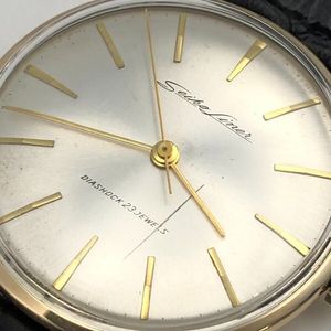 Vintage 1961 SEIKO LINER J14069 Hand-winding 14K GOLD FILLED