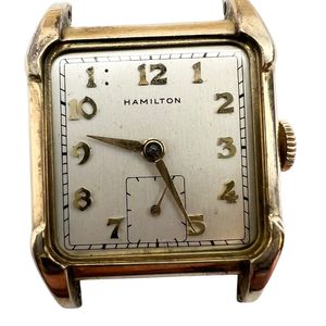 HAMILTON Wilshire Reissue REGISTERED EDITION 6174A Driver Lug GOLD WATCH  HTF VTG | WatchCharts Marketplace