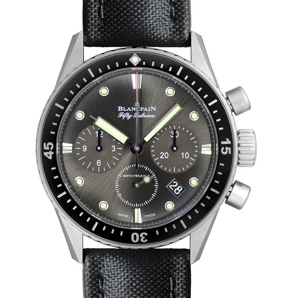 [New] Blancpain 5200-1110-B52A Fifty Fathoms Bathyscaphe Flyback ...