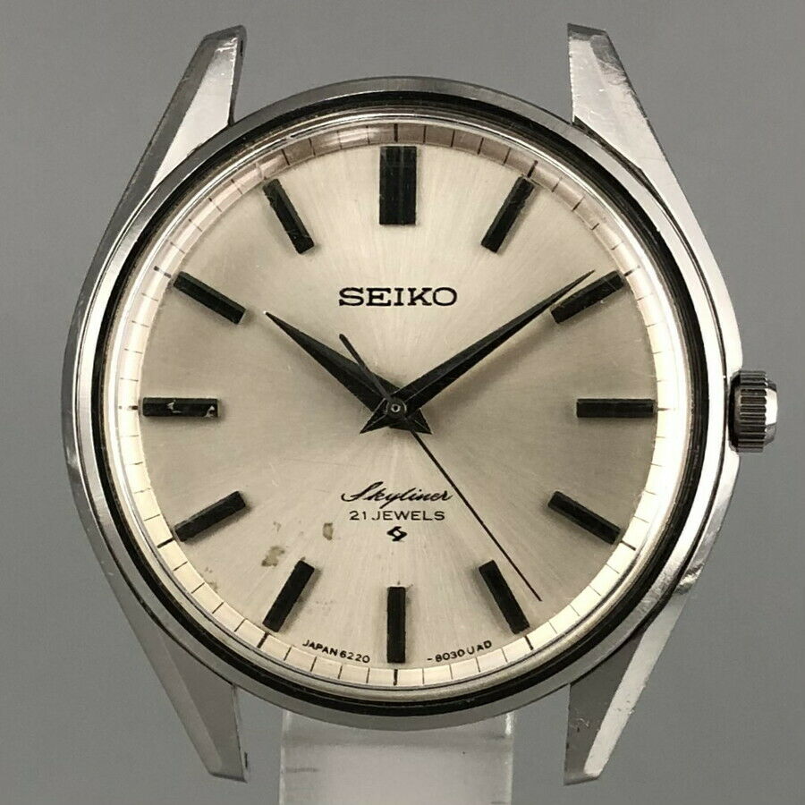 Vintage 1968 SEIKO SKYLINER 6220-8010 Hand-winding 21Jewels Watch