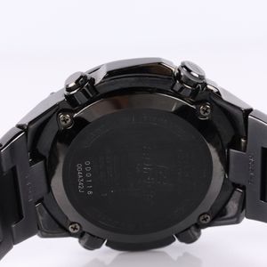 CASIO EDIFICE Edifice Solar Analog SS BLK EQW-M1100 5122 #C1510