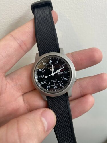 Seiko snk809 rubber sales strap