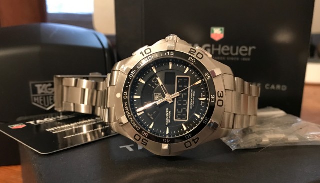 Tag Heuer Aquaracer CAF 1010 0 COMPLETE SET Box and Paper