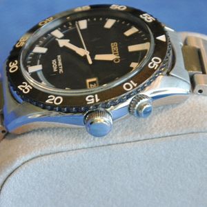 Seiko Kinetic Diver Style 100m WR (5M82-0AG0) Men's Watch | WatchCharts