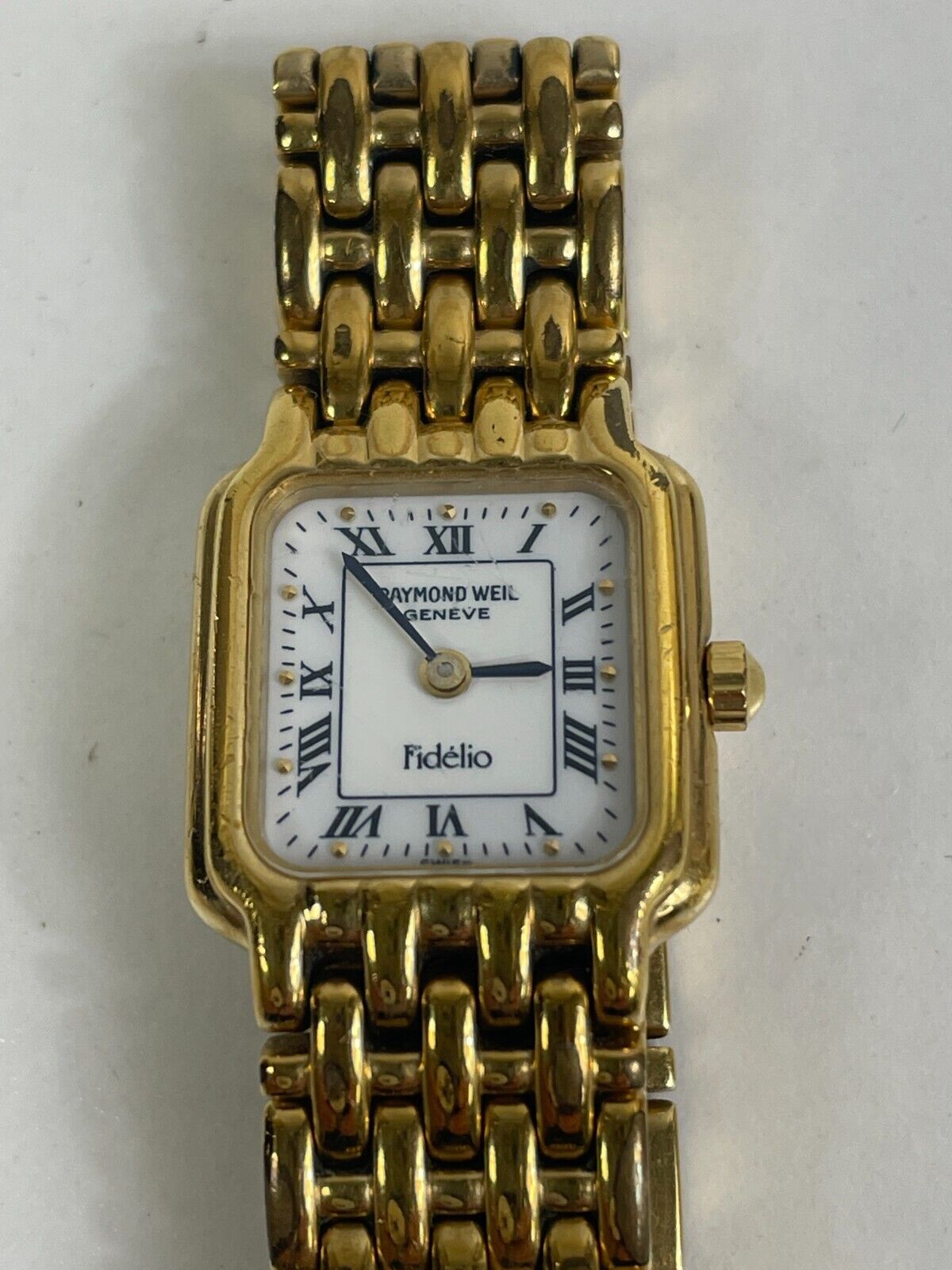 Raymond Weil Fidelio 3723 18k Electoplated 10M Petite Quartz