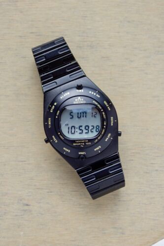 Vintage Seiko A828-4010 Sports 100 LCD Quartz Watch - September
