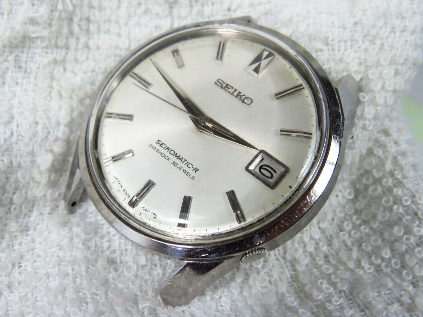 Vintage 1965 SEIKO SEIKOMATIC R automatic watch [ 8305 - 0020] |  WatchCharts Marketplace