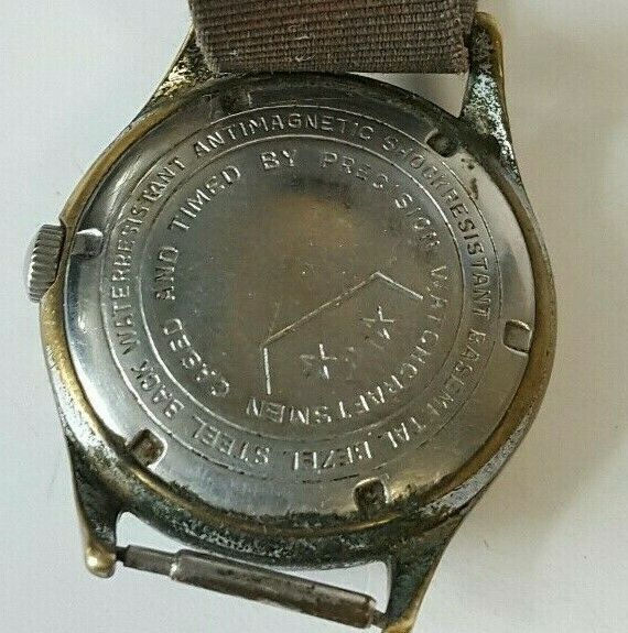 Old Vtg J. Weber Chopard SA Antimagnetic Incabloc Men s Watch