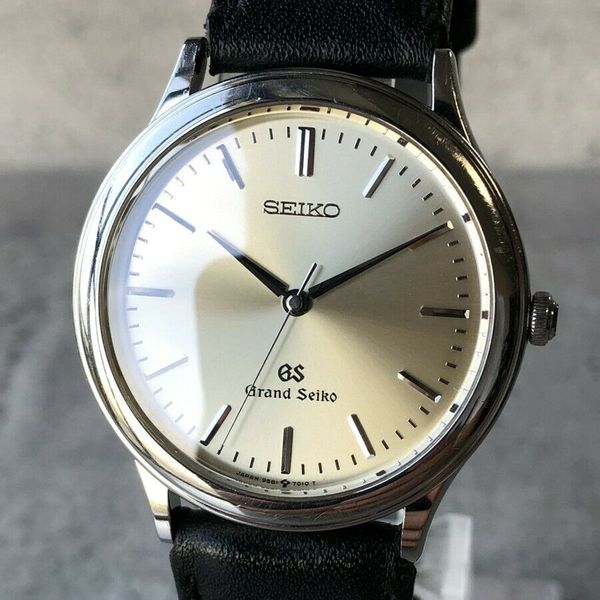 稼動品　SEIKO GRAND QUARTZ 70年代ヴィンテージ Vintage 1991 Grand Seiko 9581-7000 Men's Quartz Watch 95GS from