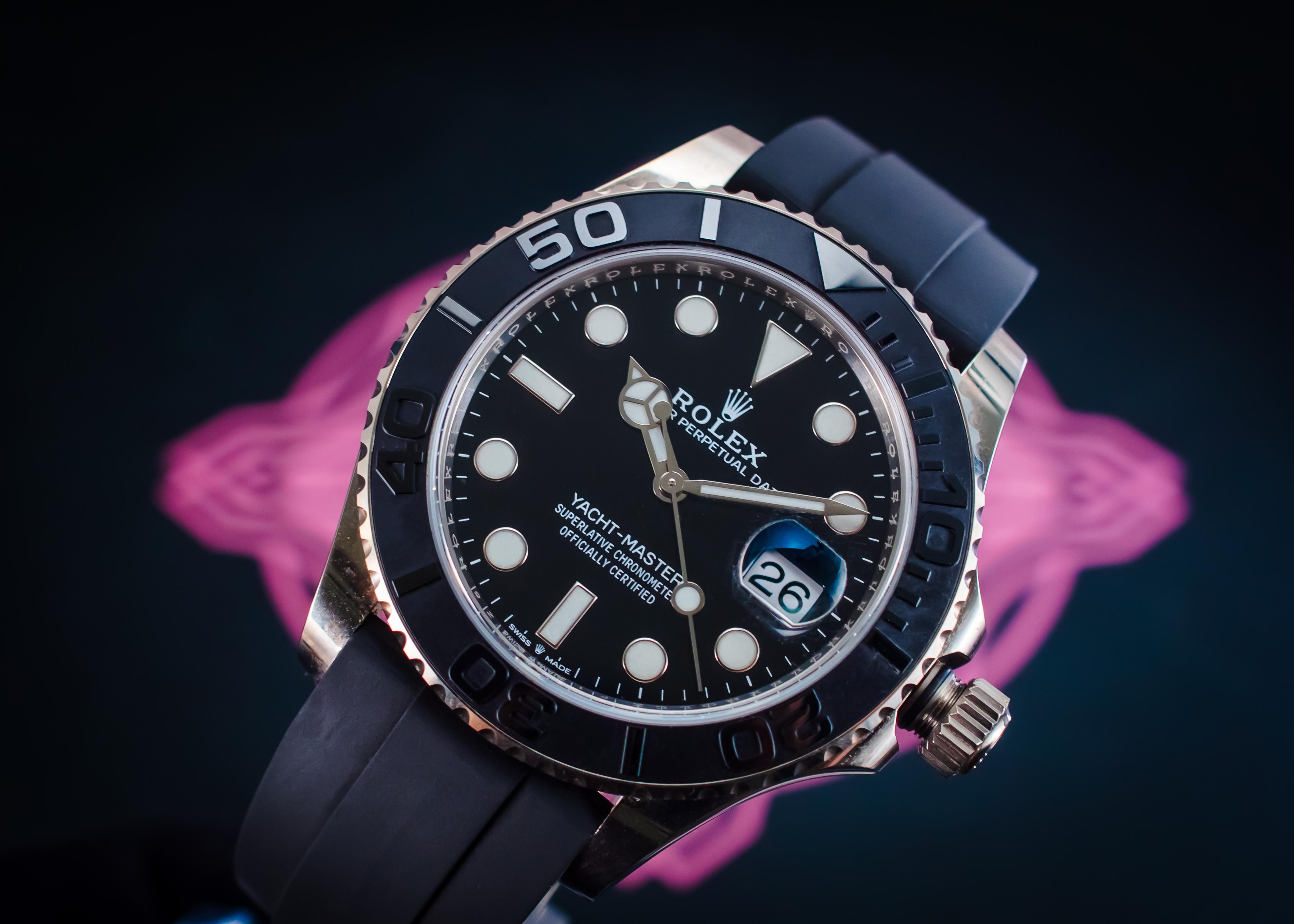 Rolex Yacht-Master 42 Oysterflex 226659 Rolex Watch Review 