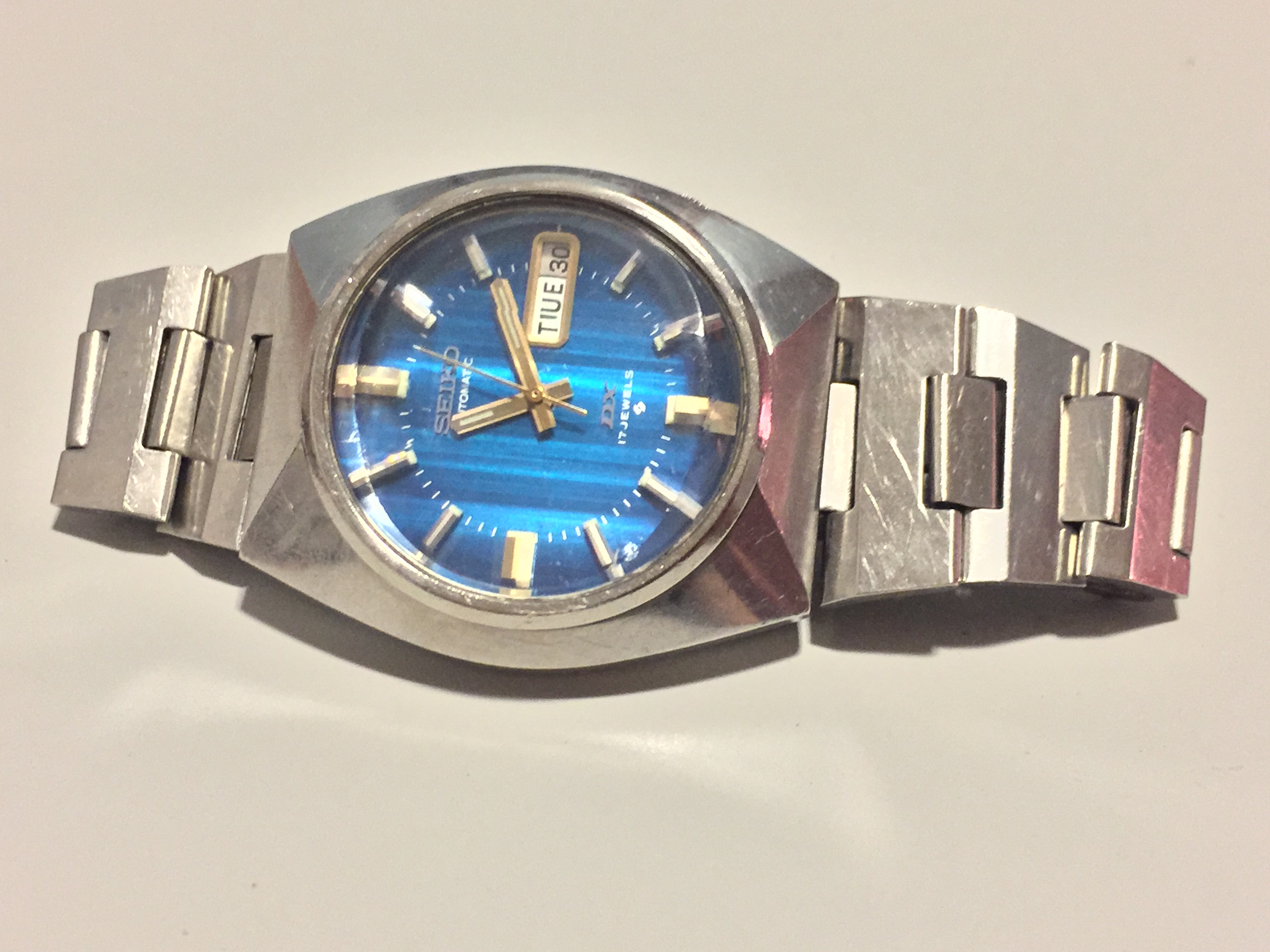 WTS] 1975 Seiko DX Automatic 6106-7729 Blue Dial | WatchCharts