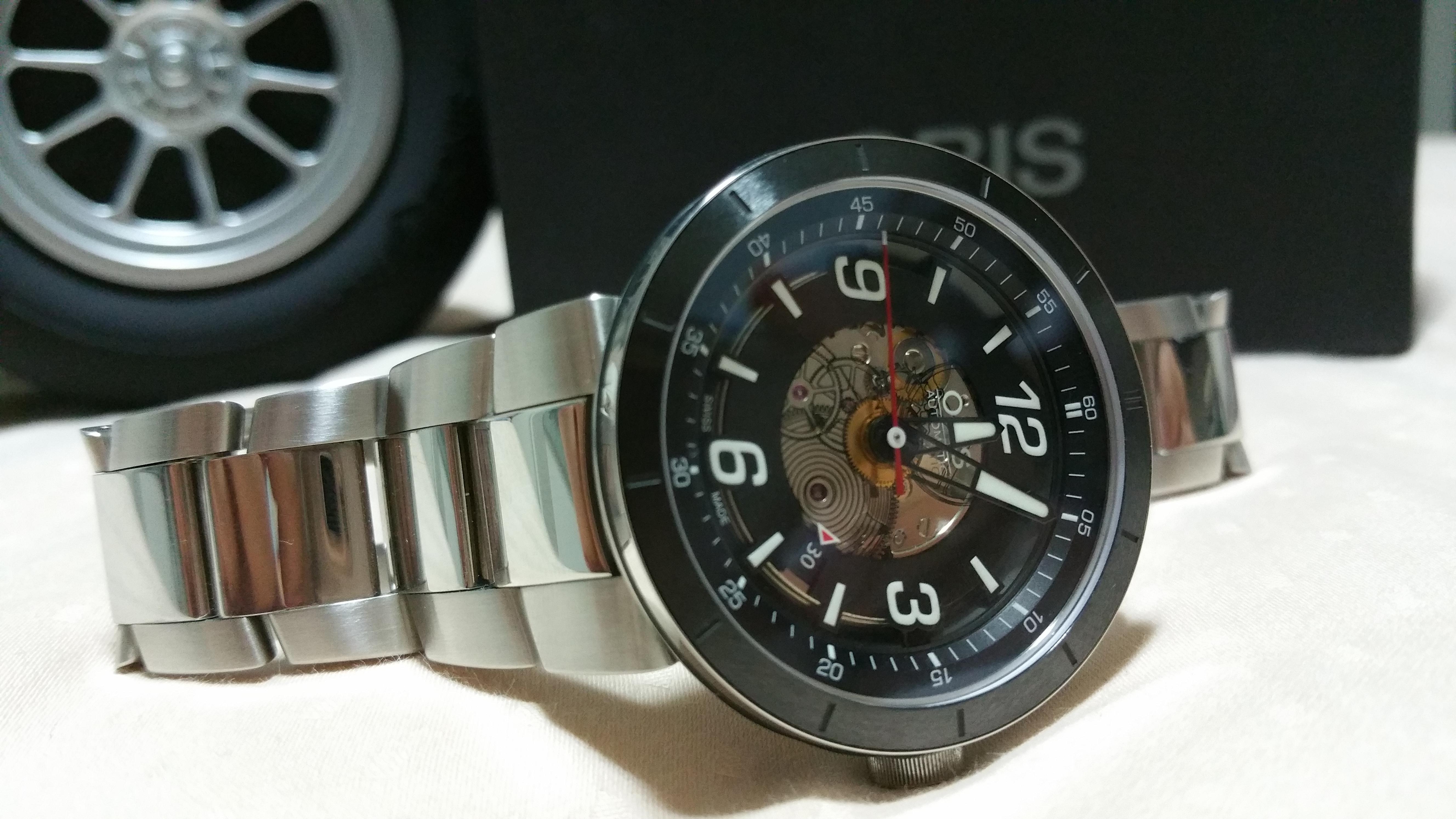 Oris TT1 Skeleton Engine Date with warranty WatchCharts