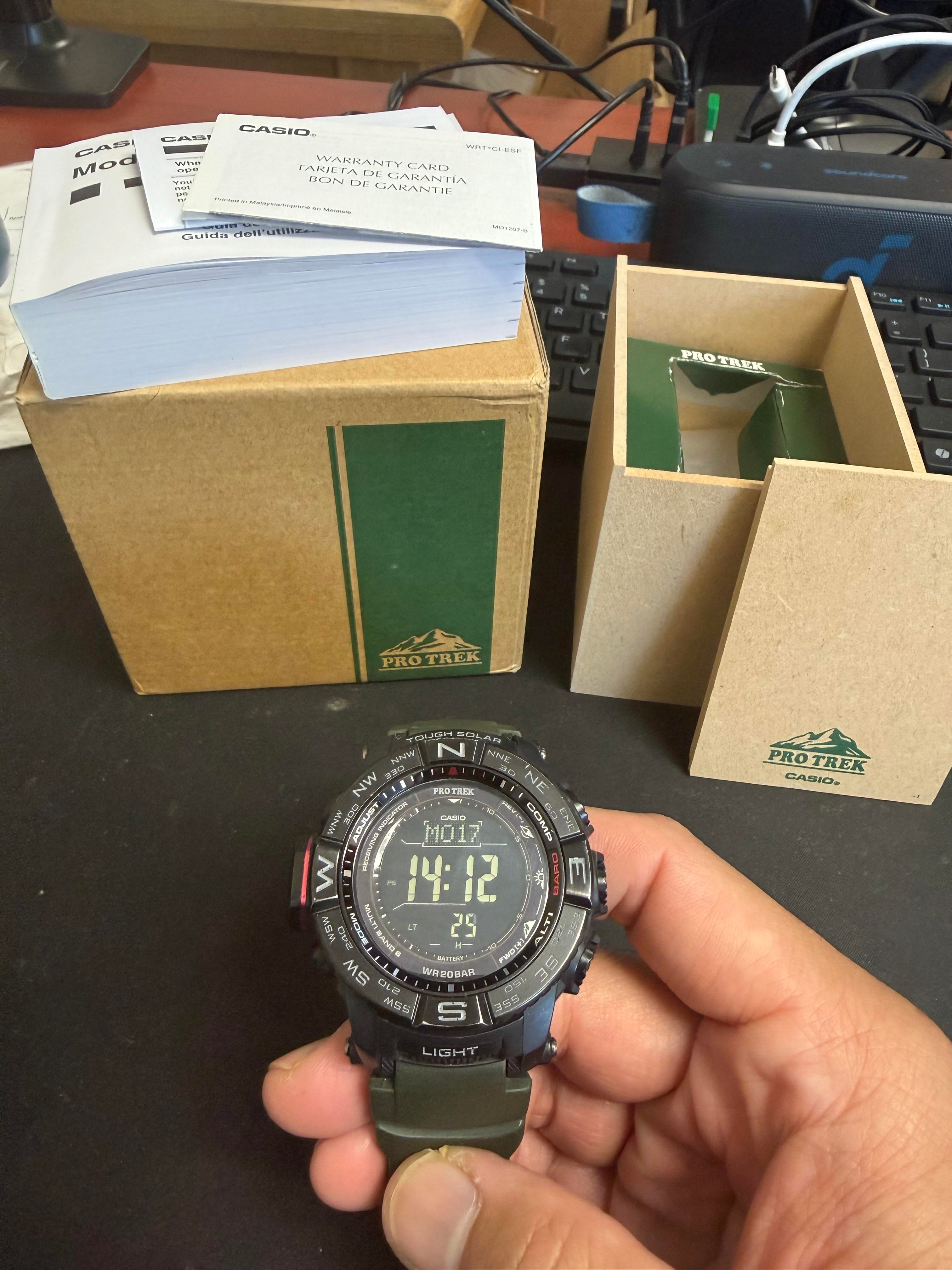 WTS] Casio Pro-Trek PRW-3510Y-8CR | WatchCharts