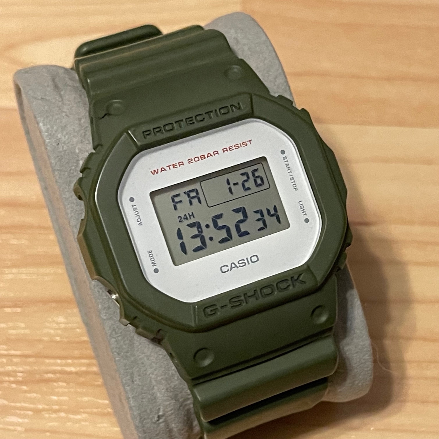 WTS] Casio G-Shock DW-5600M-3 Khaki Earth Tones Square Digital