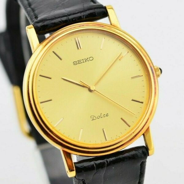 Vintage Unisex Seiko Dolce Quartz Watch Gold 8N41-7030 JDM Japan G141/  | WatchCharts