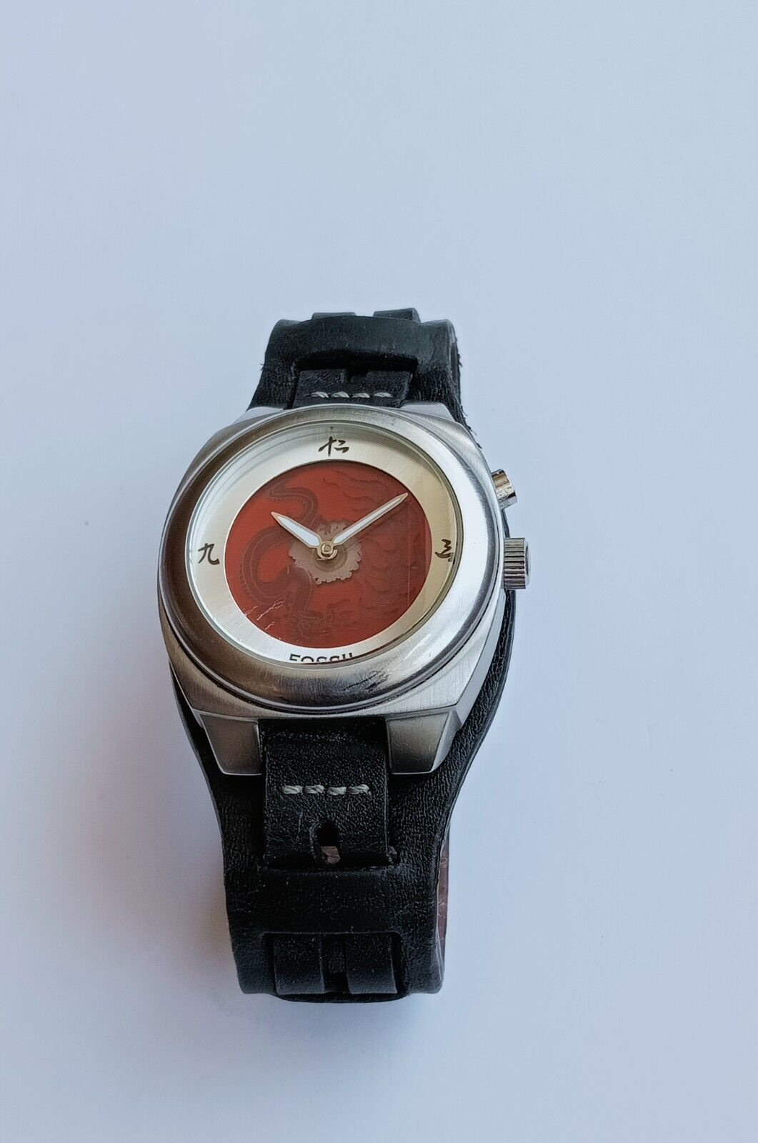 FOSSIL BIG TIC ANIMATED DRAGON DIAL WRIST CUFF BAND WATCH (2000's COLLECTABLE) | WatchCharts Marketplace FOSSIL BIG TIC ANIMATED DRAGON DIAL WRIST CUFF BAND WATCH (2000's COLLECTABLE) | WatchCharts Marketplace