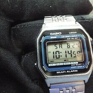 CASIO VINTAGE DIGITAL WATCH A270 181 MARLIN MODULE 