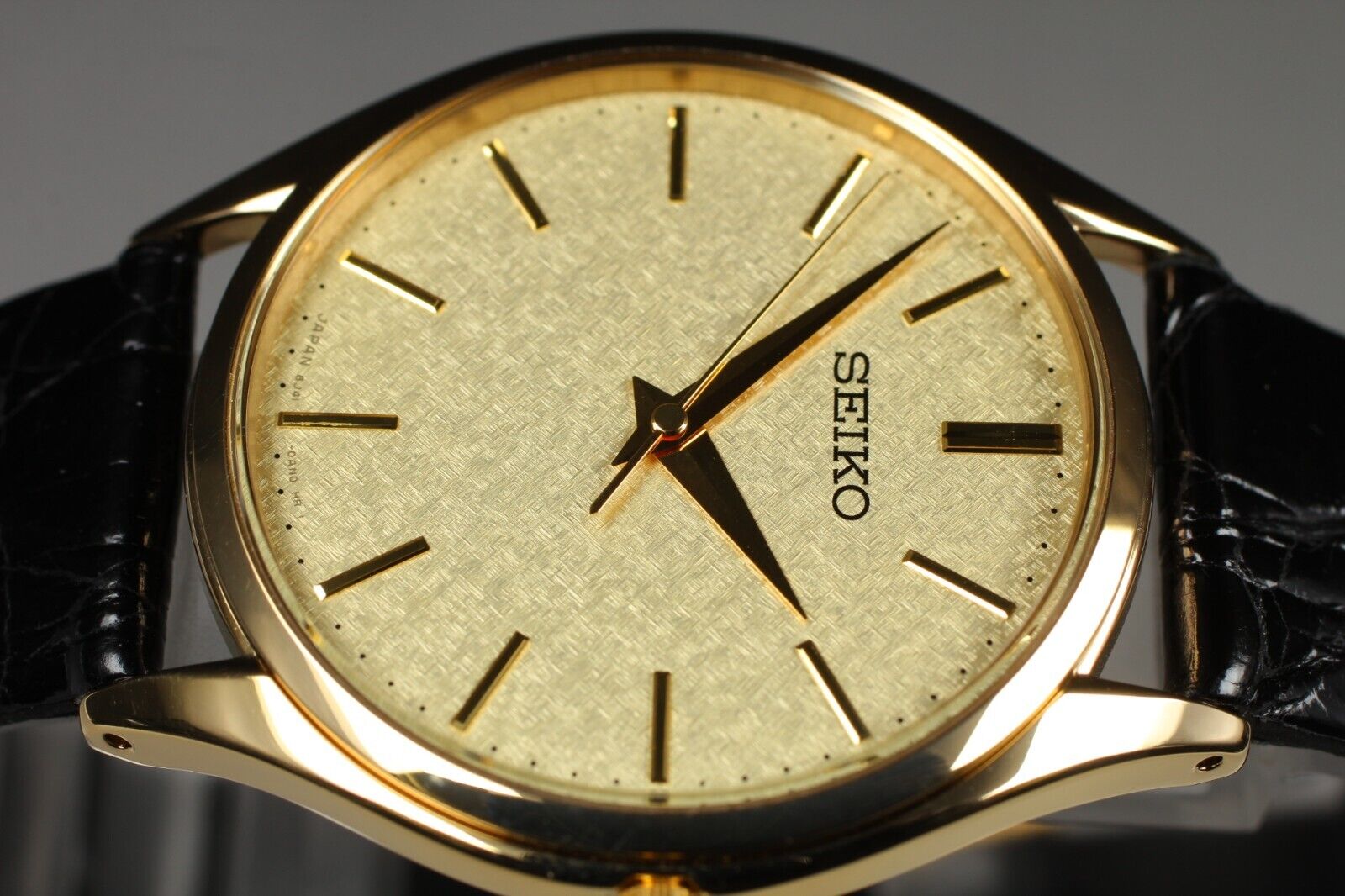 N MINT】 Seiko Dolce 8J41-0AJ0 SACM150 Gold Men's Quartz Watch