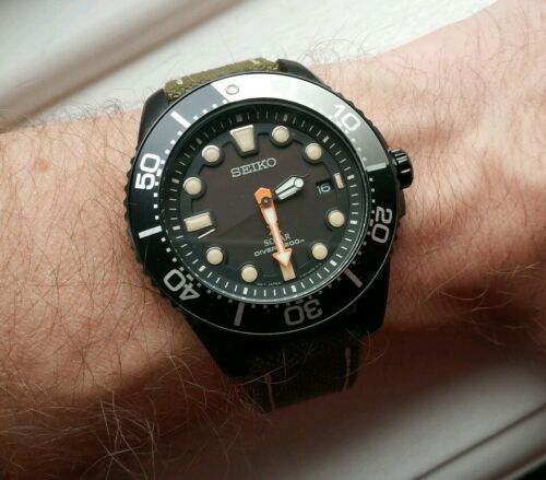 historie lotteri tofu Seiko SNE493P1 Limited Edition Black Series Prospex Solar Diver watch |  WatchCharts