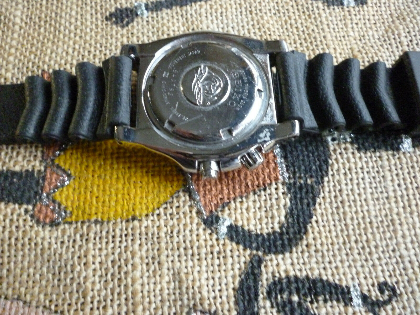 A USED CON SEIKO KINETIC 5M62-0AY0 FULLY WORKING BIG BOSS DIVER