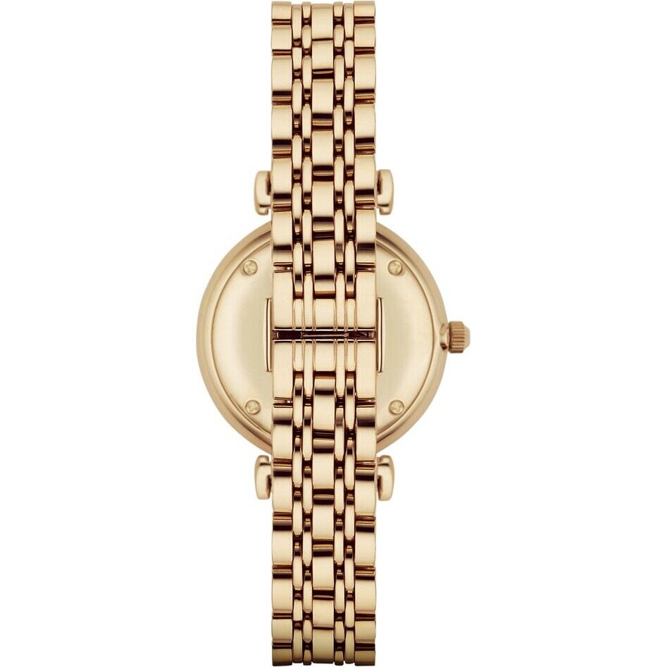 Emporio Armani AR1907 32mm Case Gold in Stainless Steel Band Gold