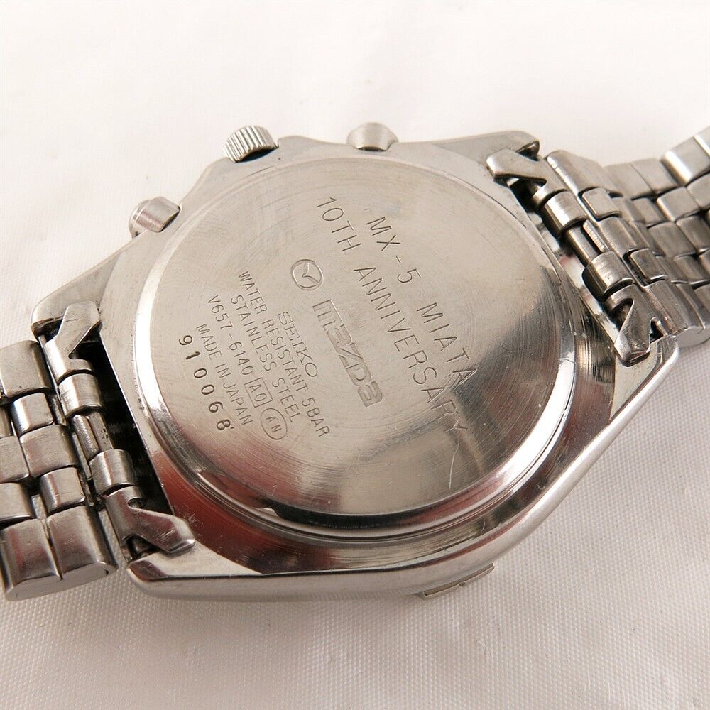 Men's Seiko Mazda Miata MX-5 10 Anniversary Chronograph Wrist