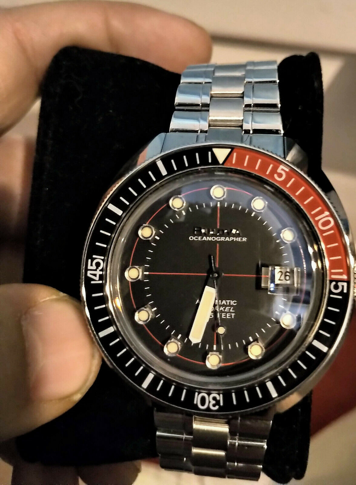 Bulova oceanographer outlet reissue 666