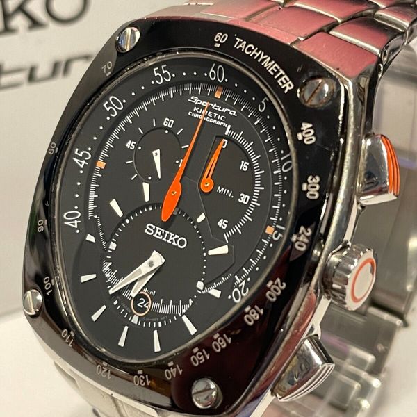 Seiko Sportura Kinetic Chronograph SNL015 Price as of November